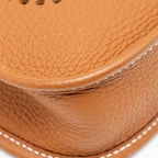 HERMES Mini Evelyn Clemence Gold GHW