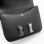 Hermes mini constance epsom black shw