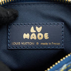 LOUIS VUITTON KEEPALL XS MONOGRAM DENIM/LEATHER BLUE GHW