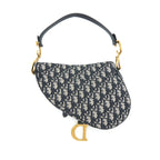CHRISTIAN DIOR OBLIQUE MEDIUM SADDLE BAG