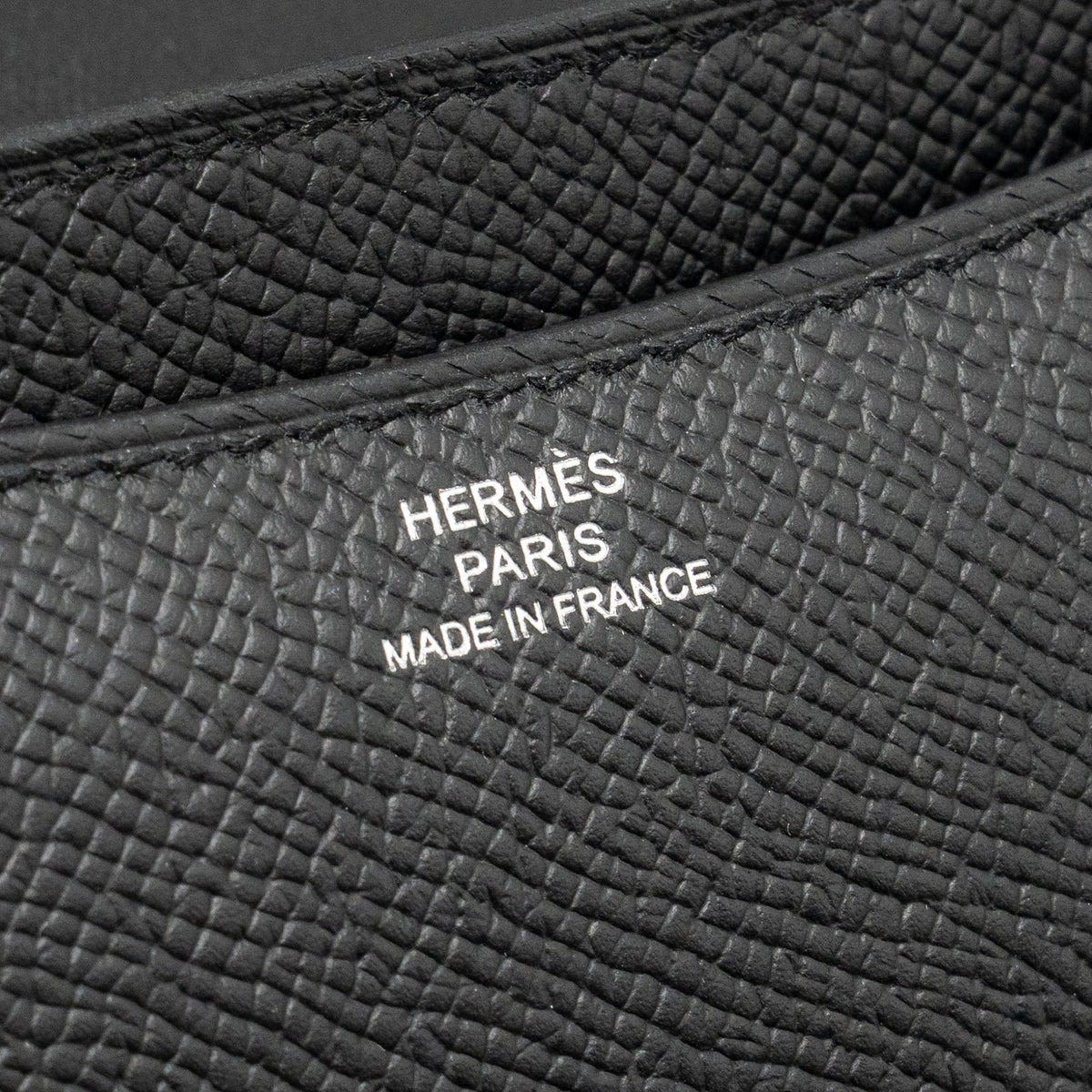 Hermes mini constance epsom black shw
