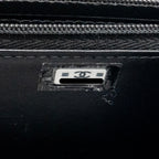 CHANEL 25C QUILTED CC TOP HANDLE MINI BACKPACK CAVIAR BLACK LGHW (MICROCHIP)
