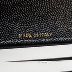CHANEL 25C QUILTED CC TOP HANDLE MINI BACKPACK CAVIAR BLACK LGHW (MICROCHIP)