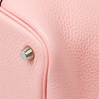 Hermes picotin 18 lock bag clemence 3Q rose sakura SHW