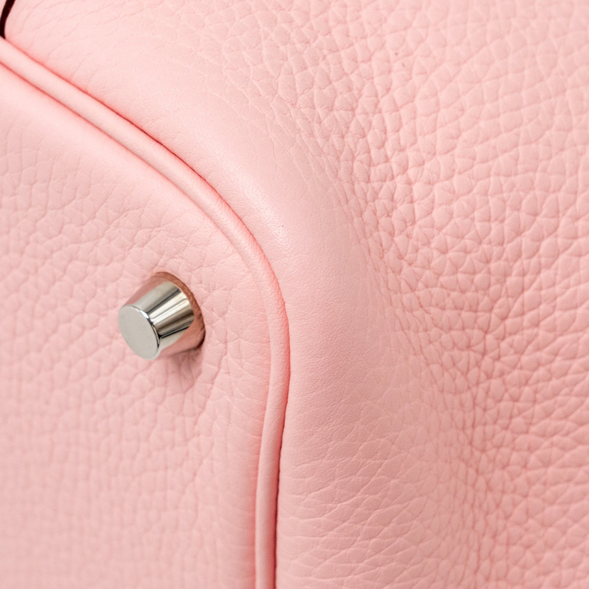 Hermes picotin 18 lock bag clemence 3Q rose sakura SHW