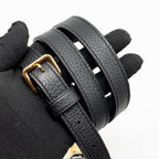 LOUIS VUITTON CAPUCINES MM TAURILLON LEATHER BLACK GHW