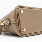 Hermes Mini Bolide Evercolor Etoupe GHW