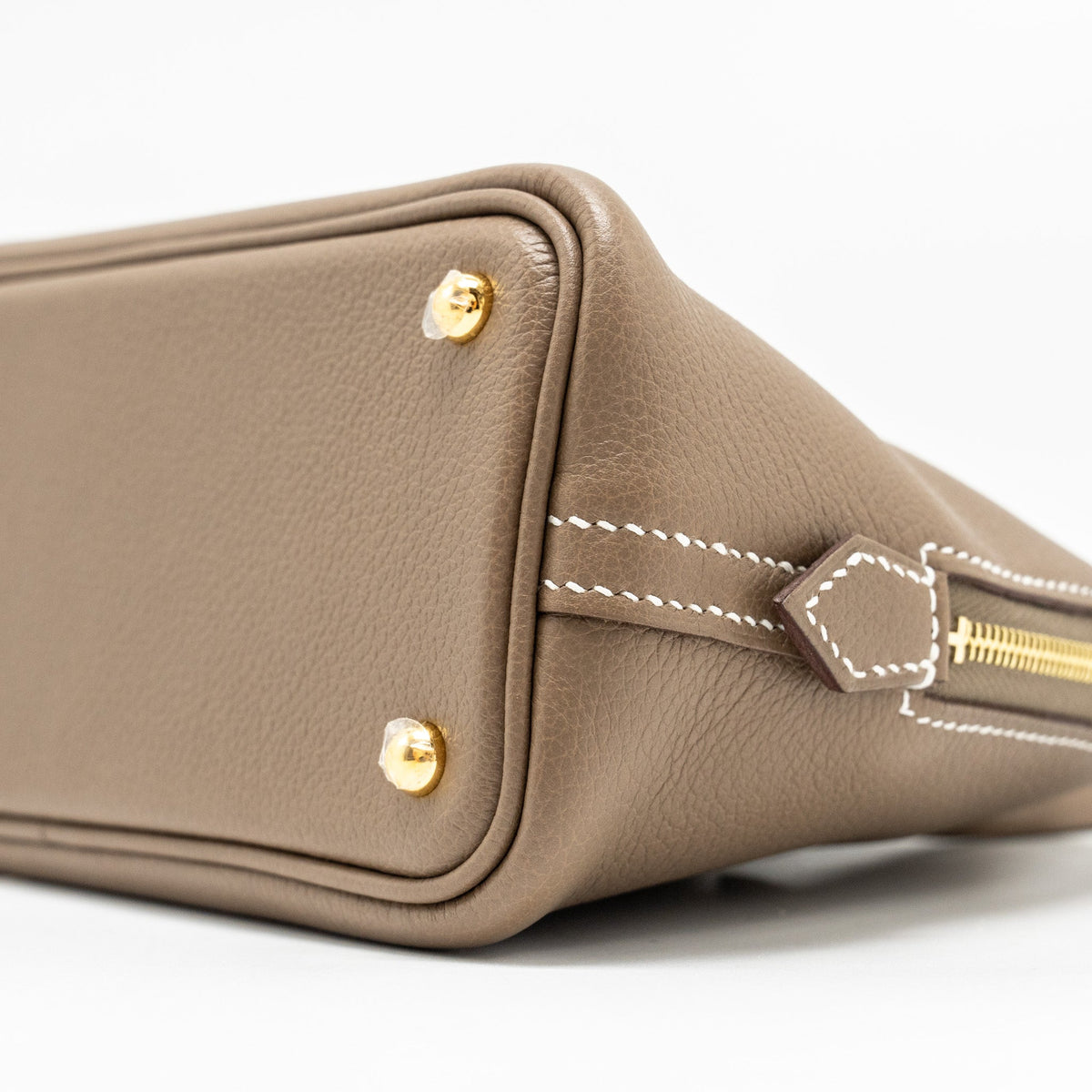 Hermes Mini Bolide Evercolor Etoupe GHW
