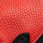 Hermes Lindy 26 clemence rouge Casaque GHW