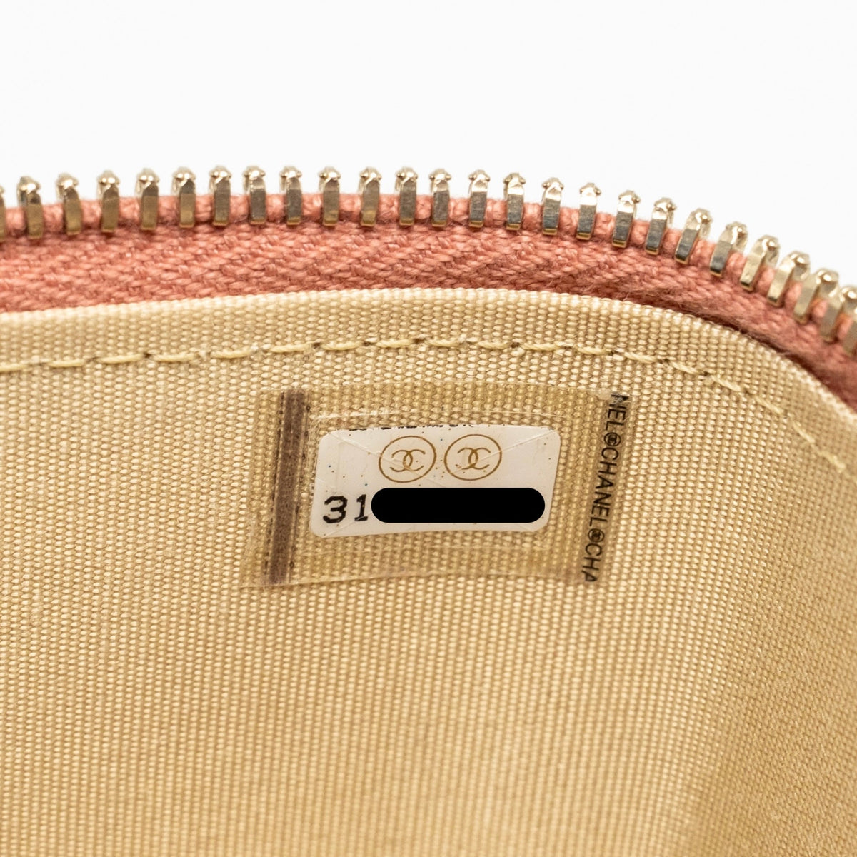 CHANEL PEARL CRUSH MINI VANITY WITH CHAIN LAMBSKIN PINK GHW