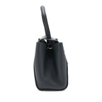 LOUIS VUITTON BLACK MONOGRAM EMPREINTE TROCADERO HANDBAG GHW