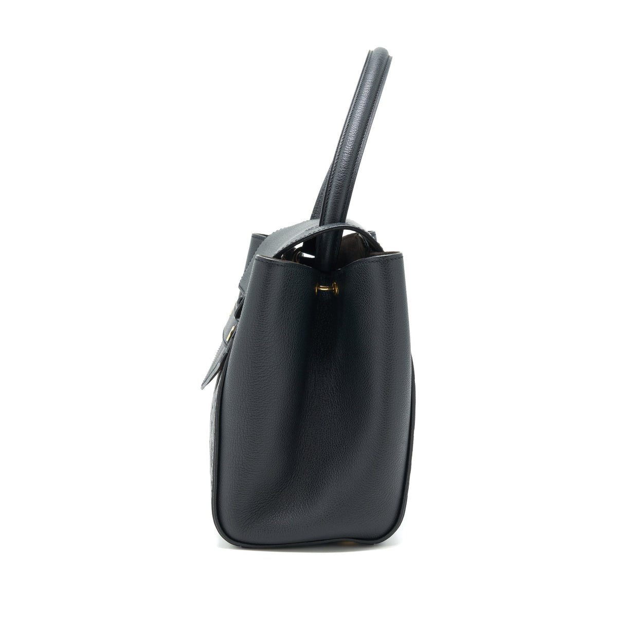 LOUIS VUITTON BLACK MONOGRAM EMPREINTE TROCADERO HANDBAG GHW
