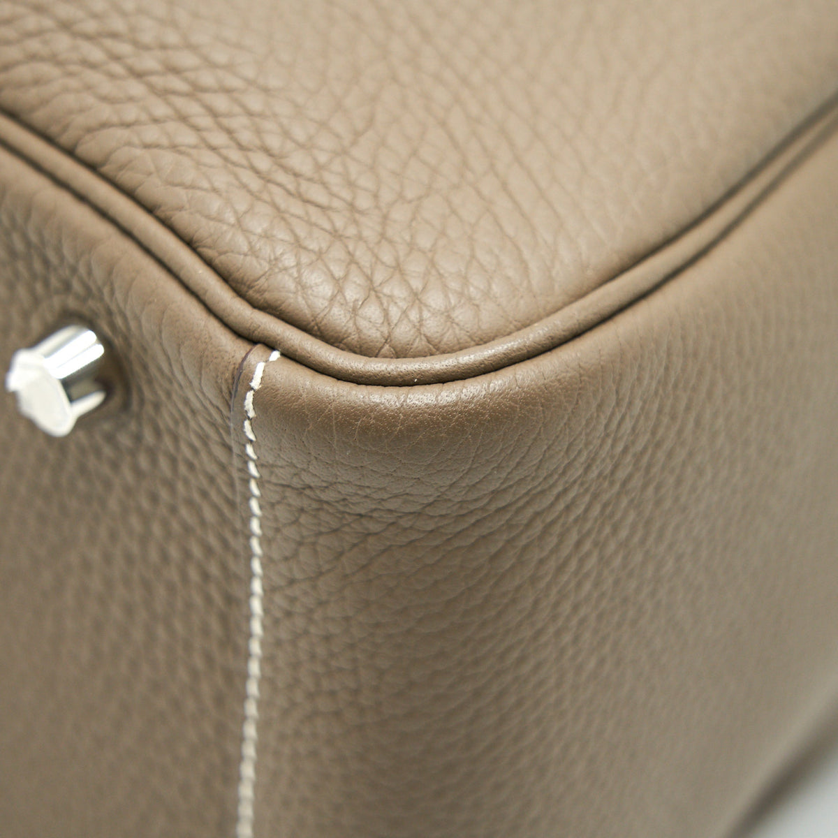 HERMES Lindy 30 Etoupe SHW