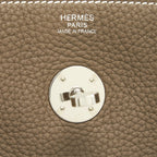 HERMES Lindy 30 Etoupe SHW