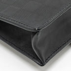 Louis Vuitton infini stand pouch/clutch damier canvas black SHW