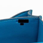 Hermes Mini Constance Tadelakt leather Blue Izmir SHW