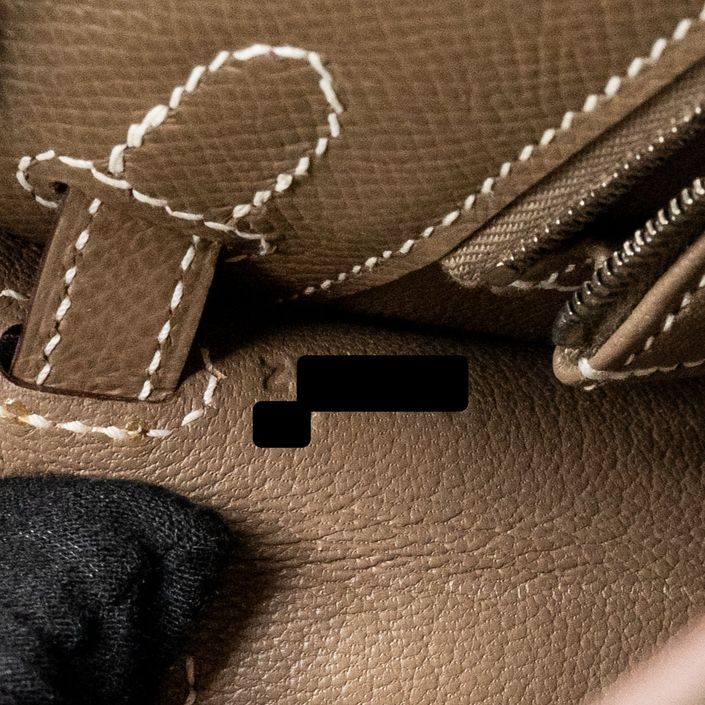Hermes Kelly 25 Epsom Etoupe SHW