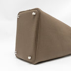 Hermes Picotin 18 Lock Bag Clemence etoupe SHW