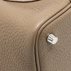 Hermes Picotin 18 Lock Bag Clemence etoupe SHW