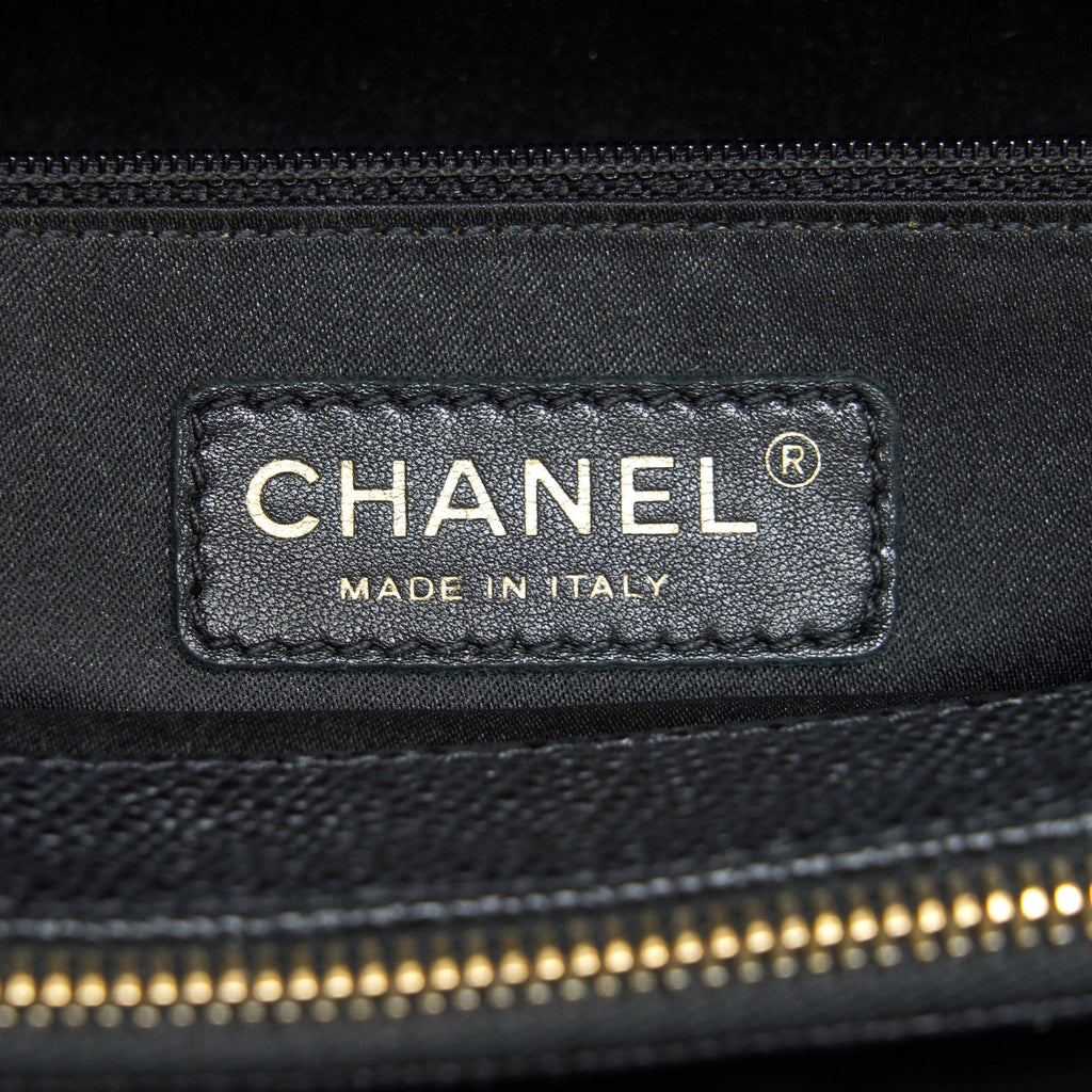 CHANEL GRAND SHOPPING TOTE CAVIAR GHW