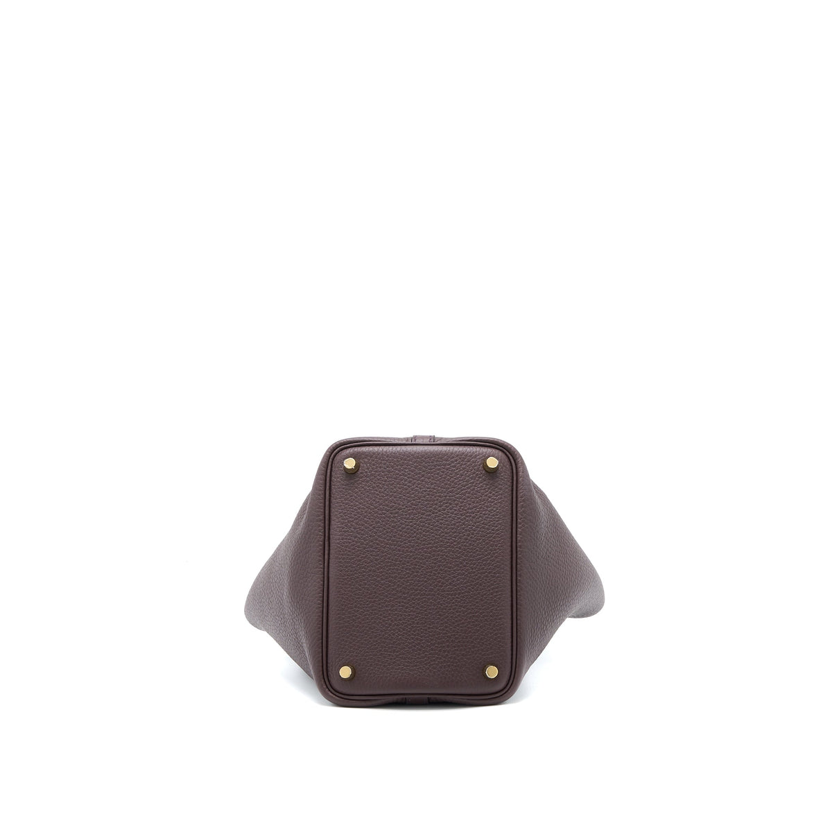 HERMES PICOTIN 18 LOCK BAG CLEMENCE ROUGE SELLIER/CABAN GHW