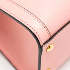 GUCCI MINI DIANA BAMBOO TOTE BAG LEATHER PINK GHW
