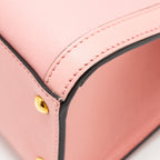 GUCCI MINI DIANA BAMBOO TOTE BAG LEATHER PINK GHW