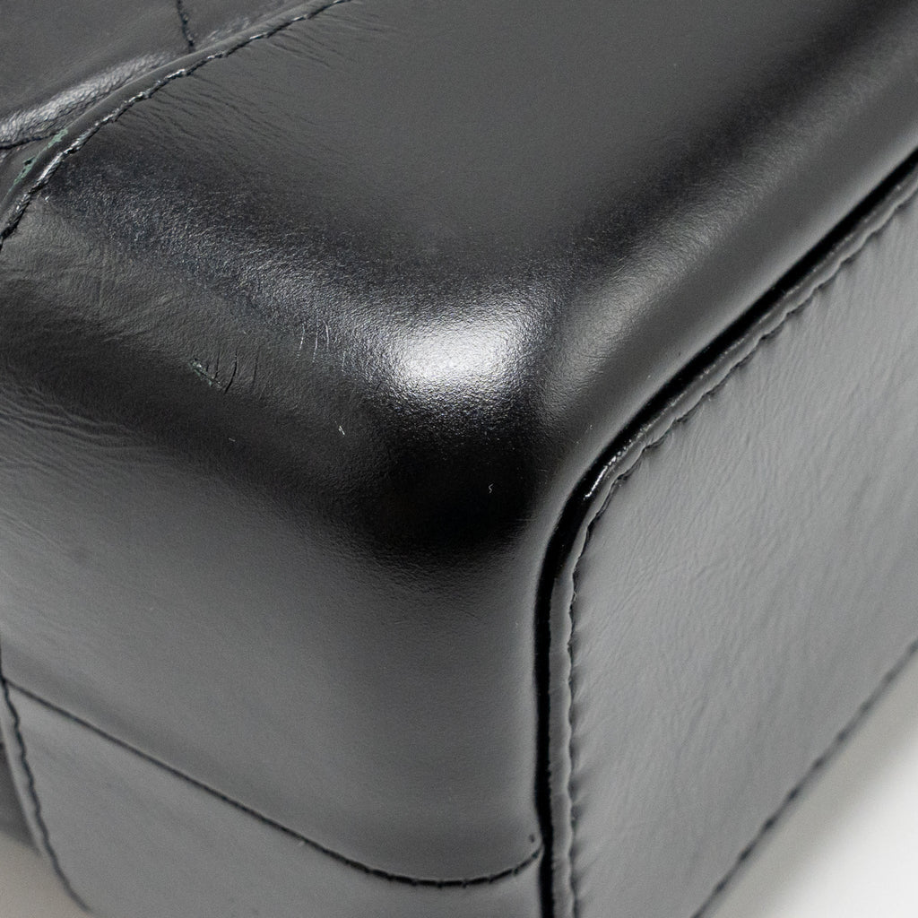 Chanel Gabrielle Backpack Aged Calfskin/Shiny Calfskin Black Multicolour HARDWARE