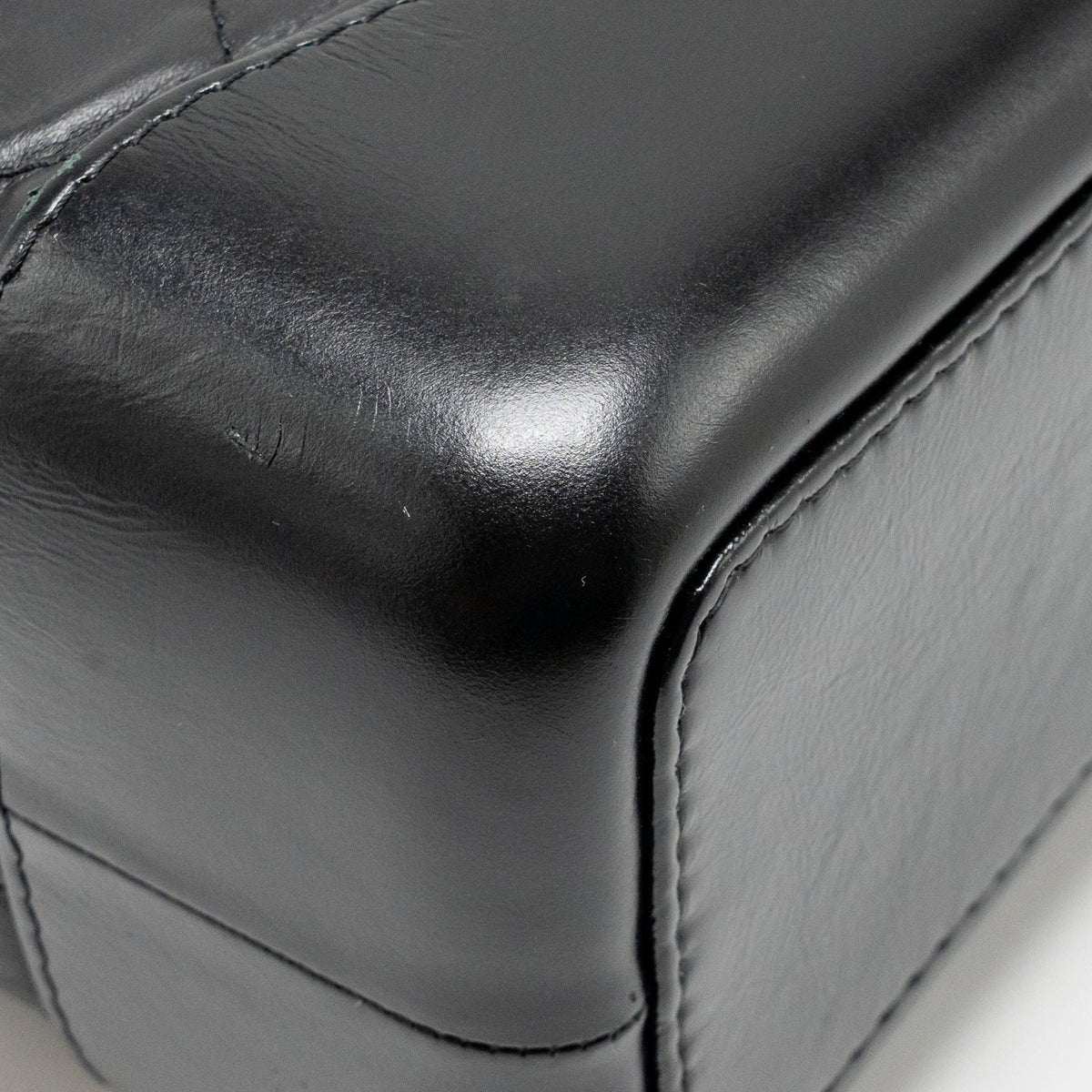 Chanel Gabrielle Backpack Aged Calfskin/Shiny Calfskin Black Multicolour HARDWARE