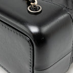 Chanel Gabrielle Backpack Aged Calfskin/Shiny Calfskin Black Multicolour HARDWARE