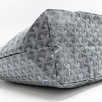 GOYARD SAINT LOUIS PM TOTE GOYARDLINE CANVAS GREY SHW