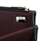 CHANEL MINI WALLET ON CHAIN CAVIAR BLACK SHW