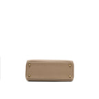 Hermes Kelly 28 Clemence Etoupe GHW Stamp Squared Q