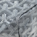 GOYARD SAINT LOUIS PM TOTE GOYARDLINE CANVAS GREY SHW