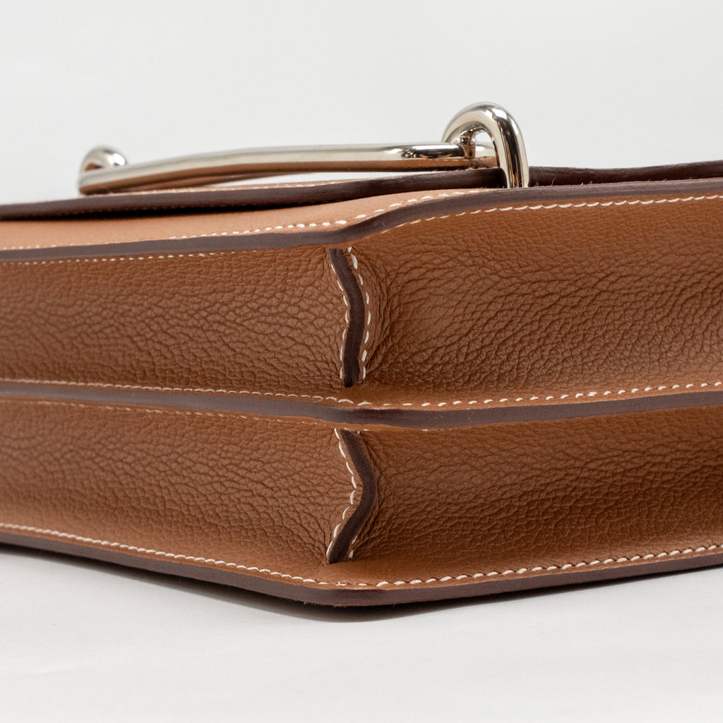 Hermes Mini Roulis evercolor Gold SHW