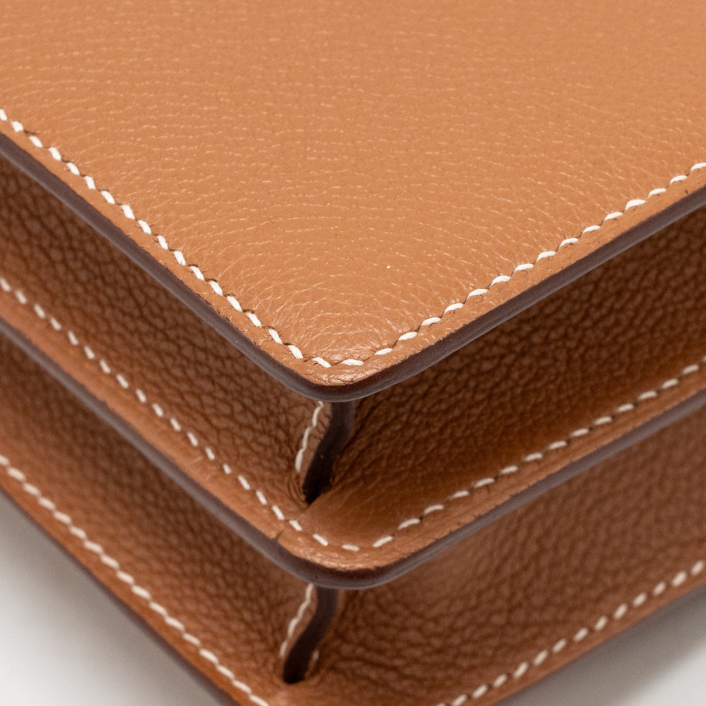 Hermes Mini Roulis evercolor Gold SHW