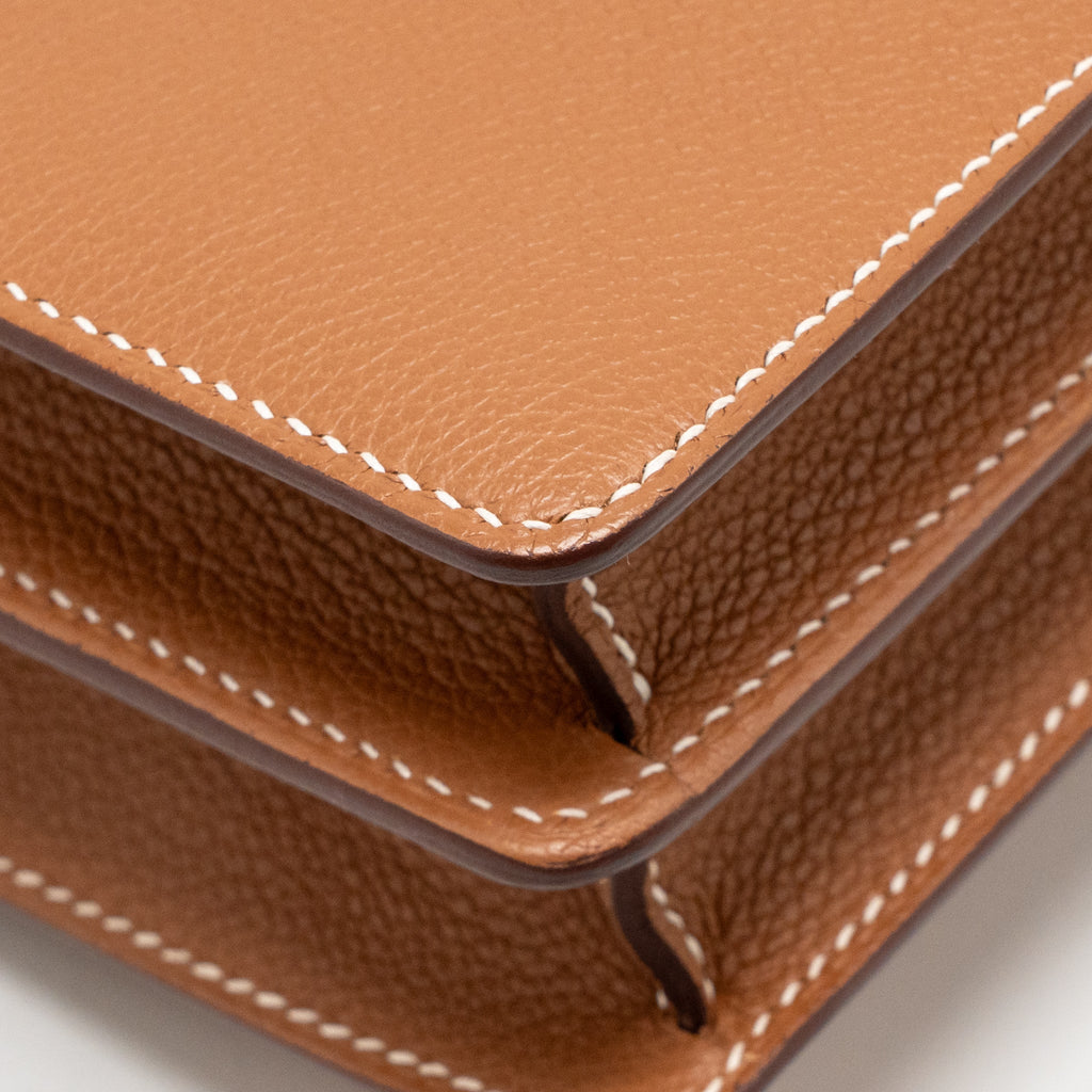 Hermes Mini Roulis evercolor Gold SHW