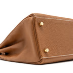 Hermes Kelly 28 Togo Gold GHW