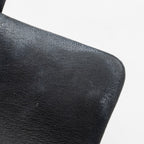 CHANEL MINI RECTANGULAR FLAP BAG PATENT BLACK SHW
