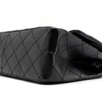 CHANEL 2.55 226 REISSUE FLAP BAG AGED CALFSKIN BLACK RUTHENIUM HARDWARE