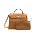 HERMES HERBAG GOLD WITH SHW