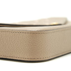 LOUIS VUITTON FELICIE POCHETTE TOURTERELLE/CREME GHW