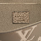 LOUIS VUITTON FELICIE POCHETTE TOURTERELLE/CREME GHW