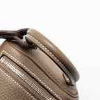 Hermes mini lindy clemence etoupe shw