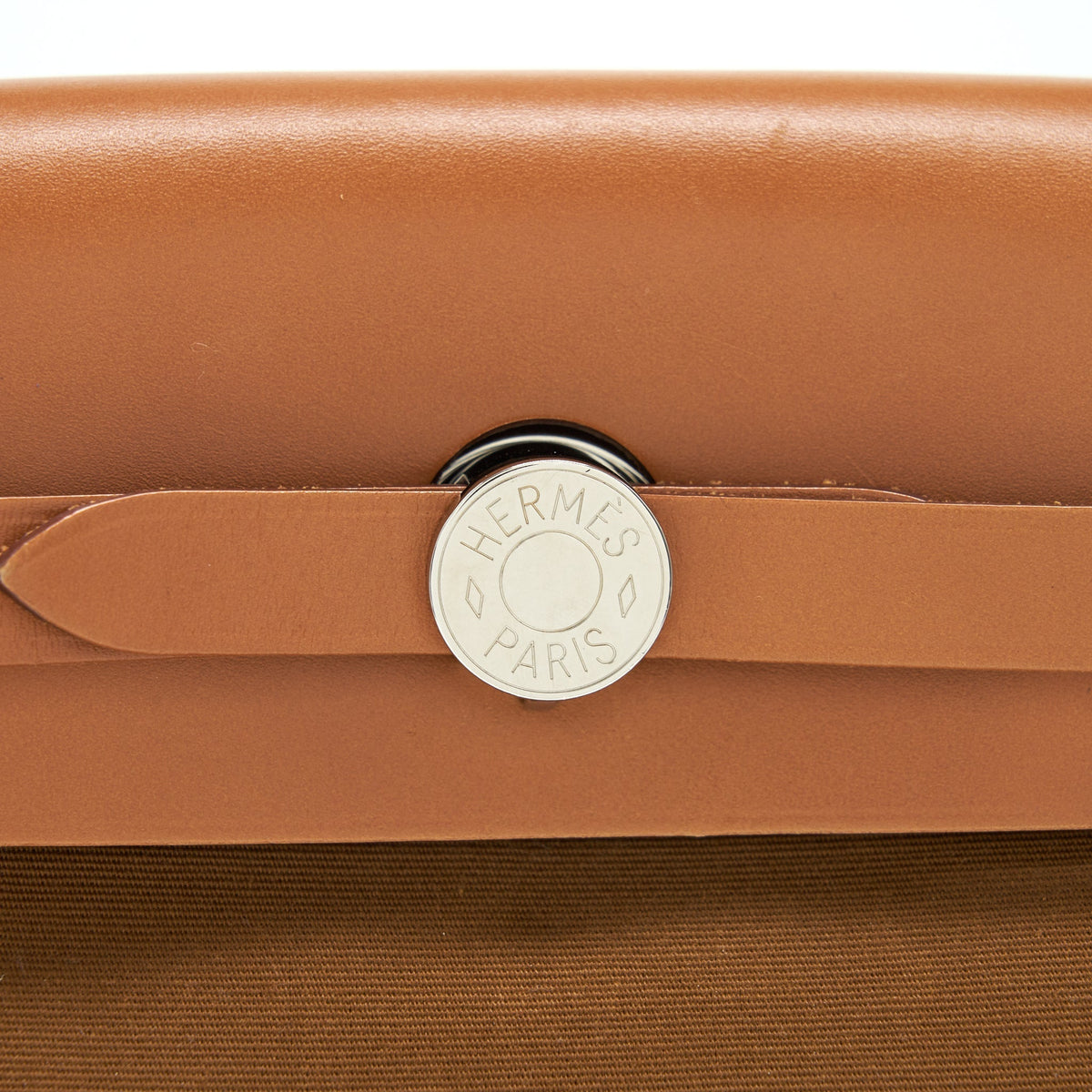 HERMES HERBAG GOLD WITH SHW