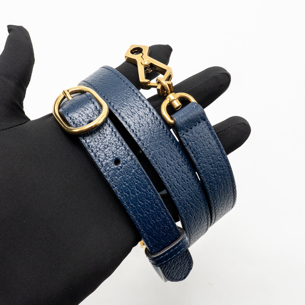 Gucci Medium Bamboo 1947 Top Handle Bag 100th Anniversary Kaleidoscope Canvas/Leather Blue/Multicolour GHW