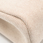 Hermes Herbag Mini Canvas/Hunter Leather Ecru-Beige/Ebene SHW