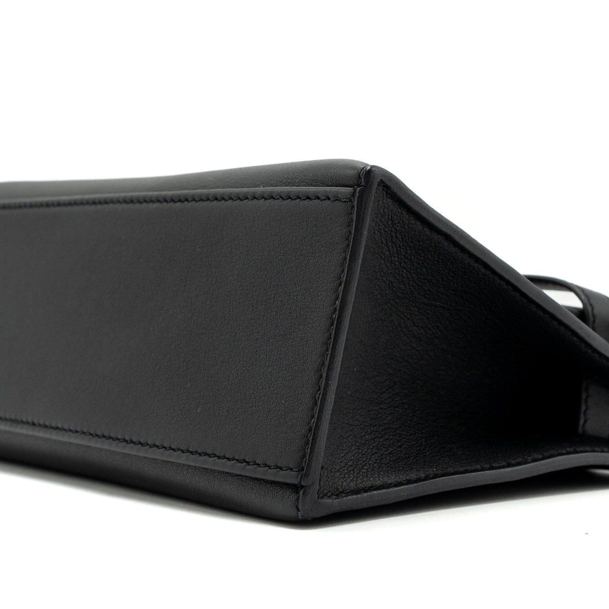 Hermes Kelly Pochette Swift Black GHW