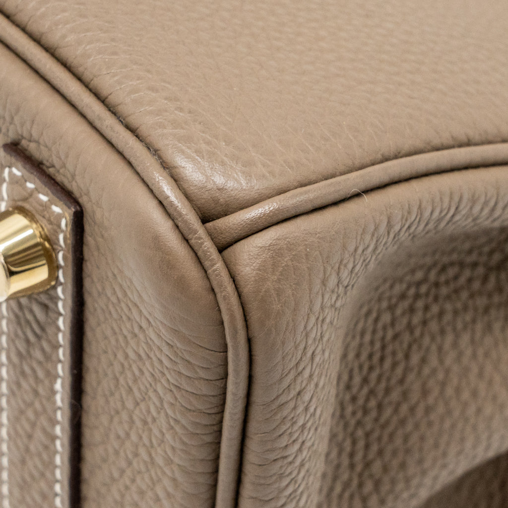 Hermes Birkin 25 togo etoupe GHW
