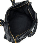 BALENCIAGA GIANT CITY BAG IN BLACK